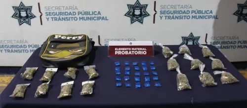 Detuvo SSC de Puebla a cinco probables narcomenudistas