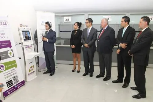 SAT y Finanzas inauguran módulo de Atención Virtual de Prodecon