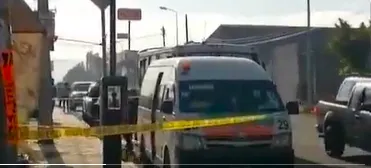 Muere mujer arriba de transporte público