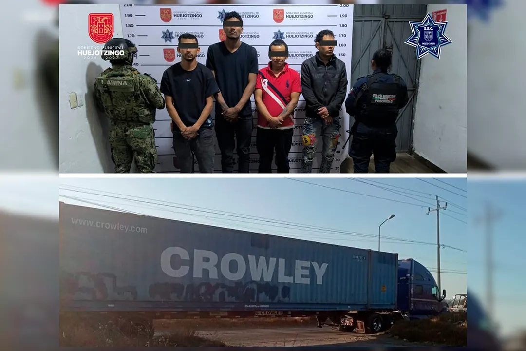 Ssc Huejo Detenidos Robo De Tractocamion