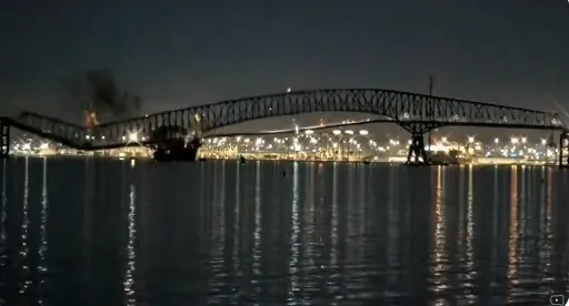 Colapso de un puente en Baltimore