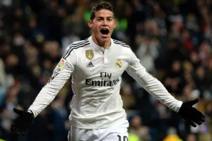 James Rodríguez será baja dos meses por lesión