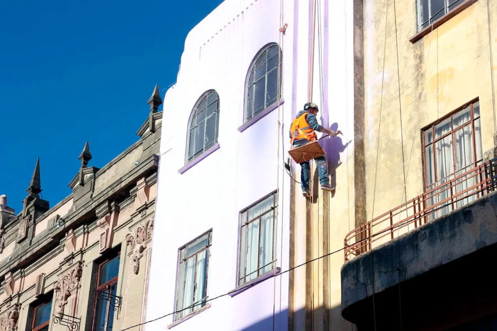 Ayuntamiento De Puebla Color Fachadas