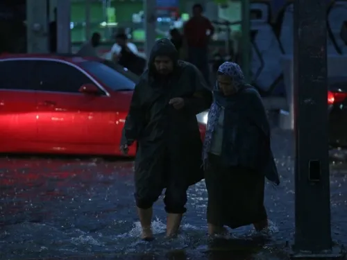 Prevén lluvias extraordinarias viernes y sábado por frentes fríos