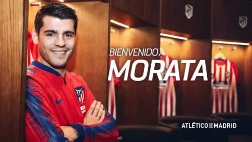 El Atlético de Madrid oficializa la cesión de Morata