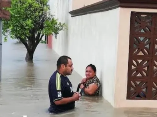 ‘Hanna’ deja 2 muertos y 60 colonias afectadas en Tamaulipas