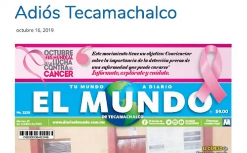 Por inseguridad, cierra el periódico El Mundo de Tecamachalco