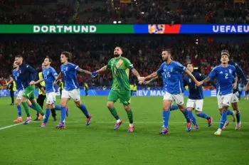 Italia comienza de buena forma la defensa de la Eurocopa ante la selección de Albania 