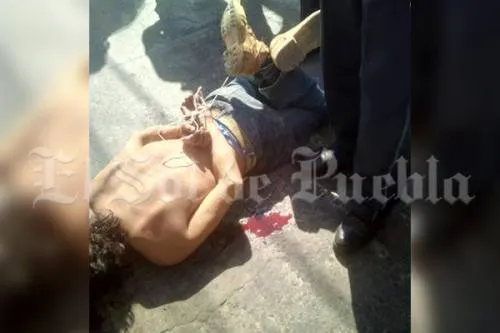Golpean a delincuentes en la unidad habitacional de San Bartolo