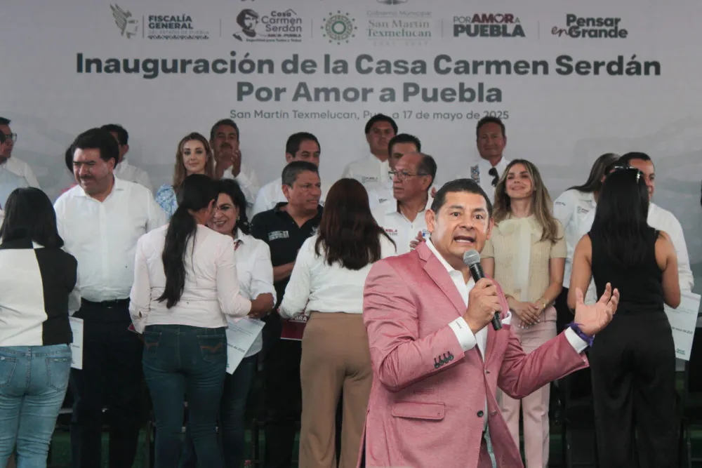 Inauguracion Casa Carmen Serdan Texmelucan