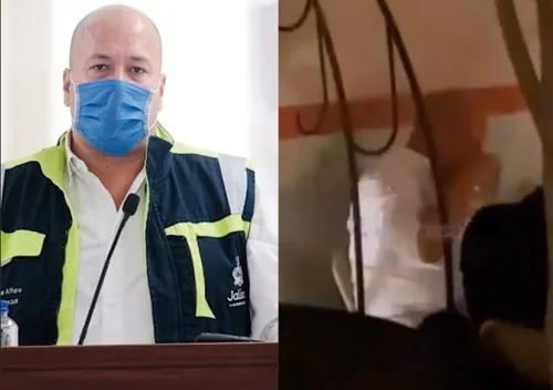 Tras video viral, Alfaro se defiende por no usar cubrebocas en un bar en Zapopan