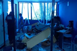 Se registra explosión en la presidencia de San Baltazar Tetela