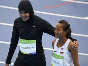 La corredora Kariman Abuljadayel hace historia en los JO