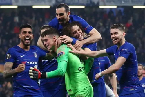Chelsea logra histórico pase a final de la Europa League tras vencer al Frankfurt en penales