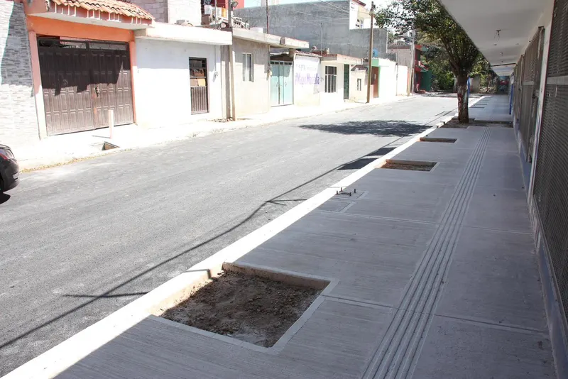 Supervisa Ayuntamiento de Puebla conclusión de obra en la colonia San José Los Cerritos