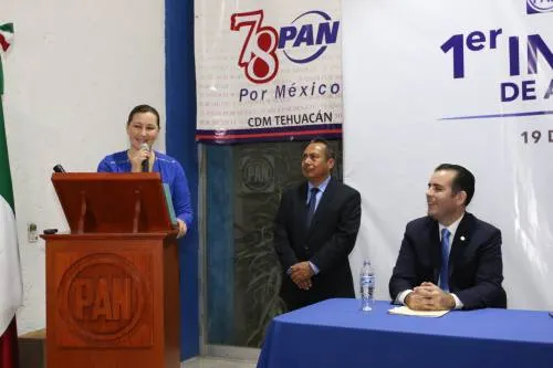 En 2018, Tehuacán se pintará de azul y recuperará la alcaldía: Martha Erika