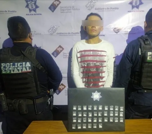 Detienen al “Juanismo” por posesión y venta de drogas en Tepexi