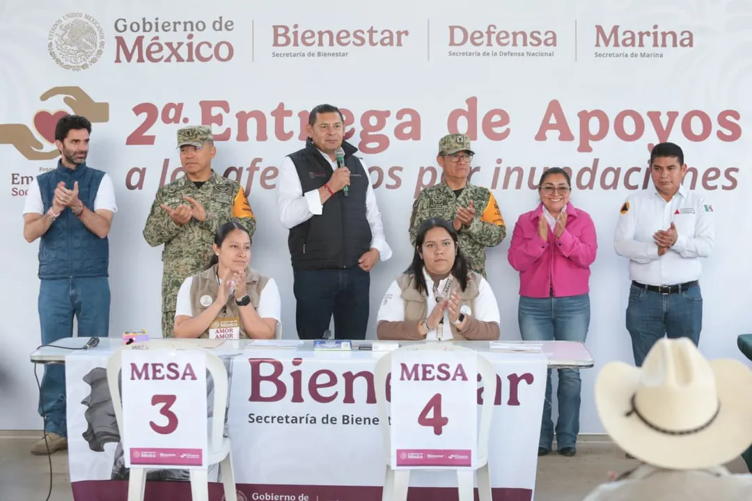 Entrega de apoyos