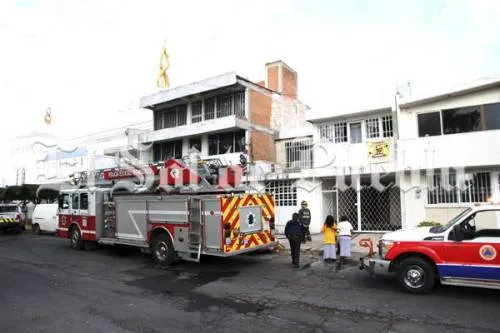 Se incendió taller de costura en la colonia Bugambilias