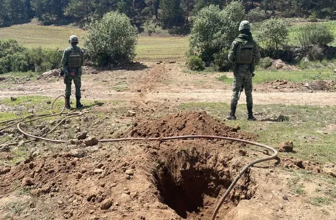 Como parte de la Estrategia Nacional de Seguridad, se desmantelan redes delictivas en diversas entidades federativas