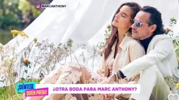 El cantante Marc Anthony y Nadia Ferreira se casan en Miami