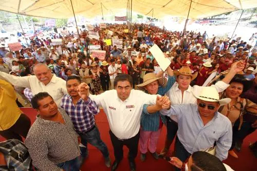 Confía Puebla en Miguel Barbosa Huerta