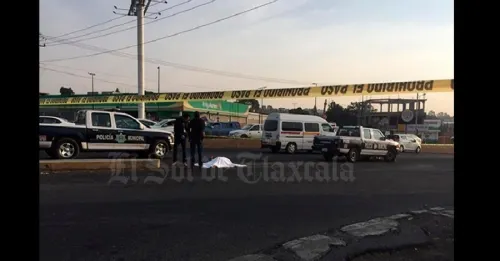 Atropellan a mujer en la carretera Tlaxcala-Apizaco