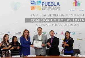 Reconocen al gobierno por su combate al delito de trata de personas