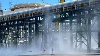 Pemex descarta fuga de gas en Dos Bocas: nube fue vapor de agua