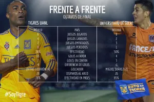 Enfrenta Tigres los octavos de la Libertadores