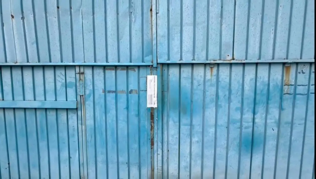 Bodega de chatarra en colonia Azcárate
