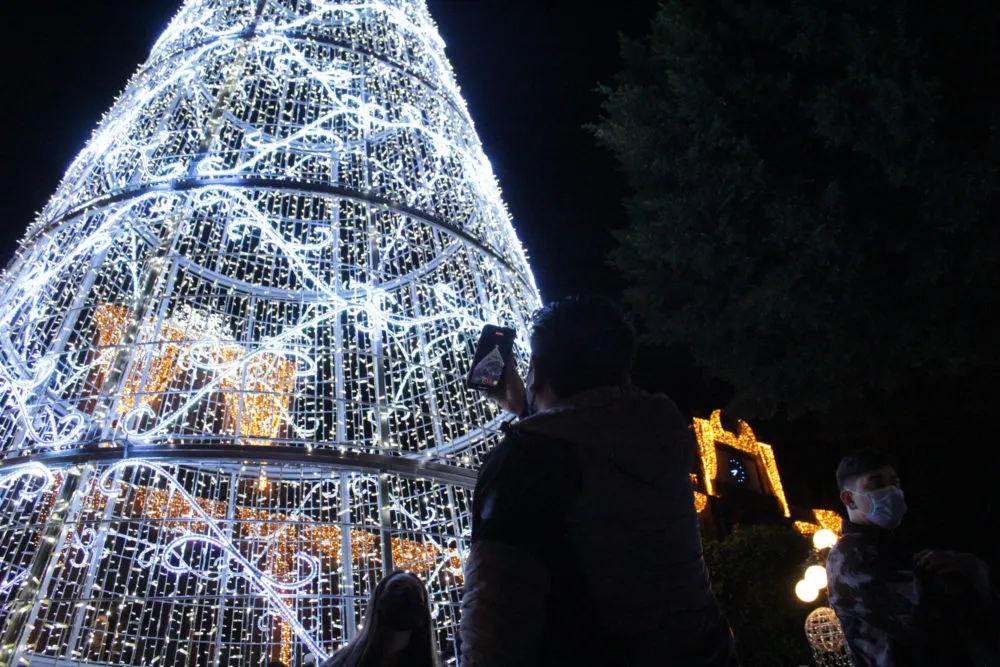 Encendido del alumbrado navideño