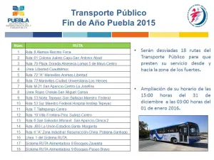 Se habilitará transporte a Plaza de la Victoria para recibir año nuevo