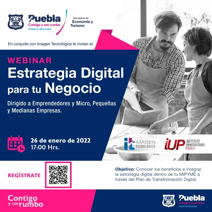 Secretaría de economía y turismo invita a participar en webinar para pequeñas y medianas empresas