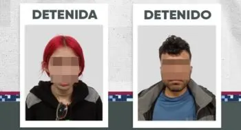SSC detiene a dos personas por robo a comercio en San Pablo Xochimehuacan
