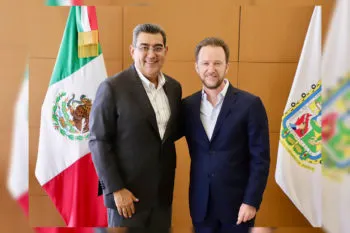 Reaparece Luis Banck en la escena política al reunirse con el gobernador Céspedes
