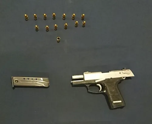 La SSP Estatal aseguró a mujer por portación ilegal de arma de fuego