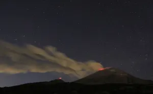 VIDEO: Nube de ceniza del ‘Popo’ llega hasta el Golfo de México