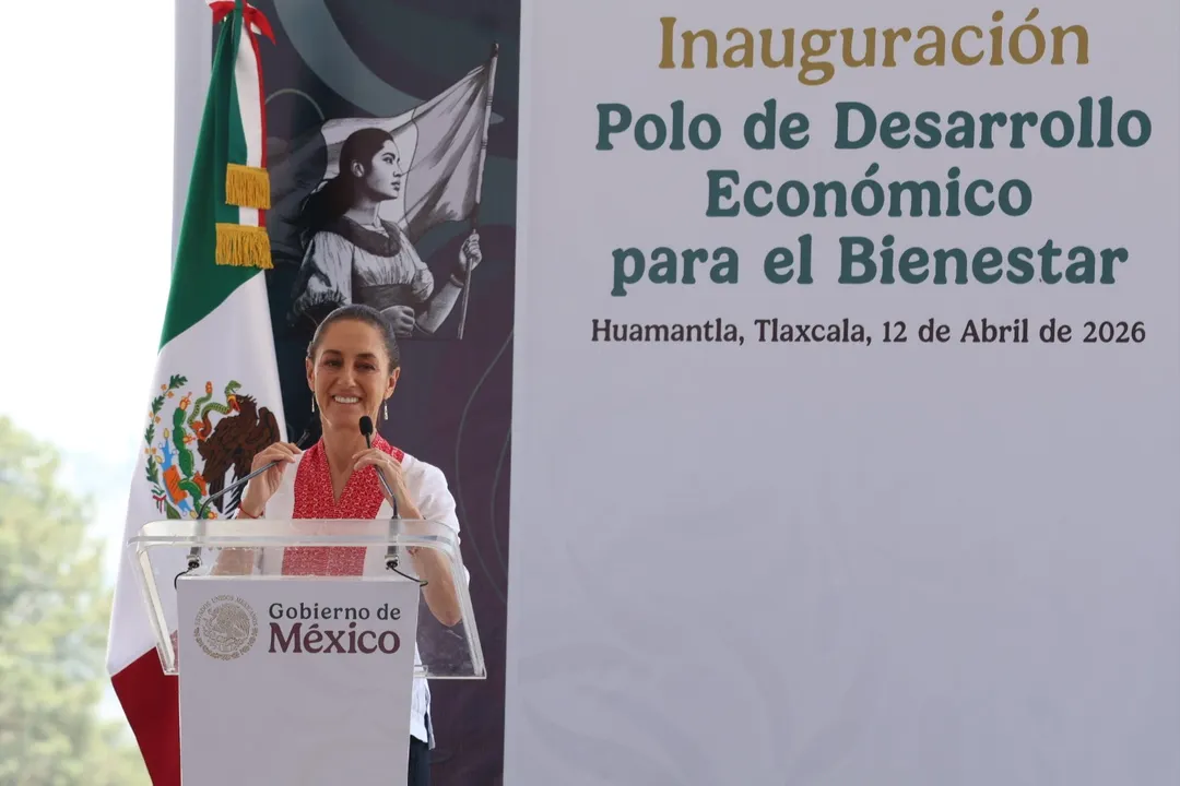 De Tlaxcala para todo México: Sheinbaum anuncia que el modelo de Polo de Bienestar de Huamantla se replicará en más estados