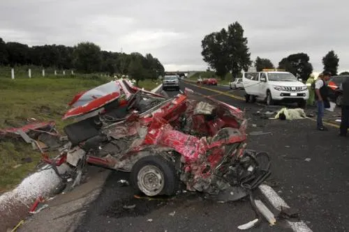 Aumentan 4.8 % las muertes en accidentes viales en Puebla