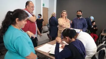 Voluntariado del Congreso del estado de Puebla realiza Jornada del “Día de la Salud”