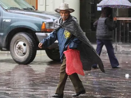 ¡Aguas! Prevén tormentas intensas en la mayor parte del país