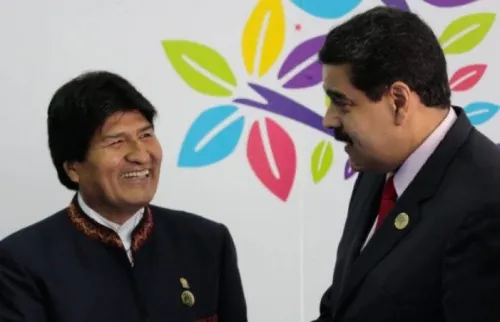 Maduro podría respaldar a Evo ante posible golpe de Estado