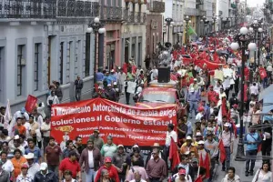 Antorchistas amagan con supermanifestación si SGG no cumple promesas