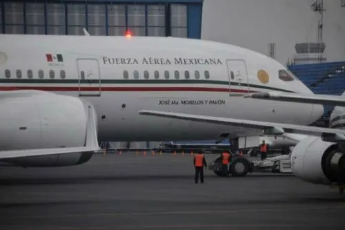 Avión presidencial TP-01 completa su último vuelo internacional