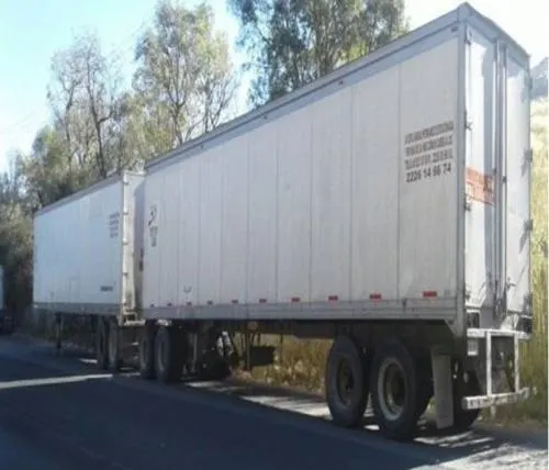 SSP recuperó dos tractocamiones y cuatro unidades de carga con reporte de robo