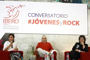 El rock no conoce de clases sociales, generaciones y razas; conversatorio #JuventudyRock de la Ibero
