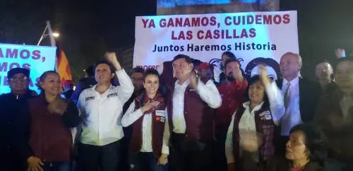 Candidatos del Senado por Morena advierten que no permitirán fraude electoral en Puebla