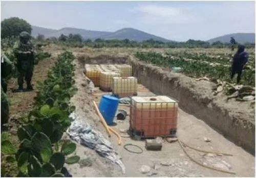 Seguridad Pública aseguró 21 mil litros de hidrocarburo