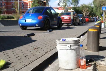 Implementarán operativos contra franeleros en calles del Centro Histórico de Puebla